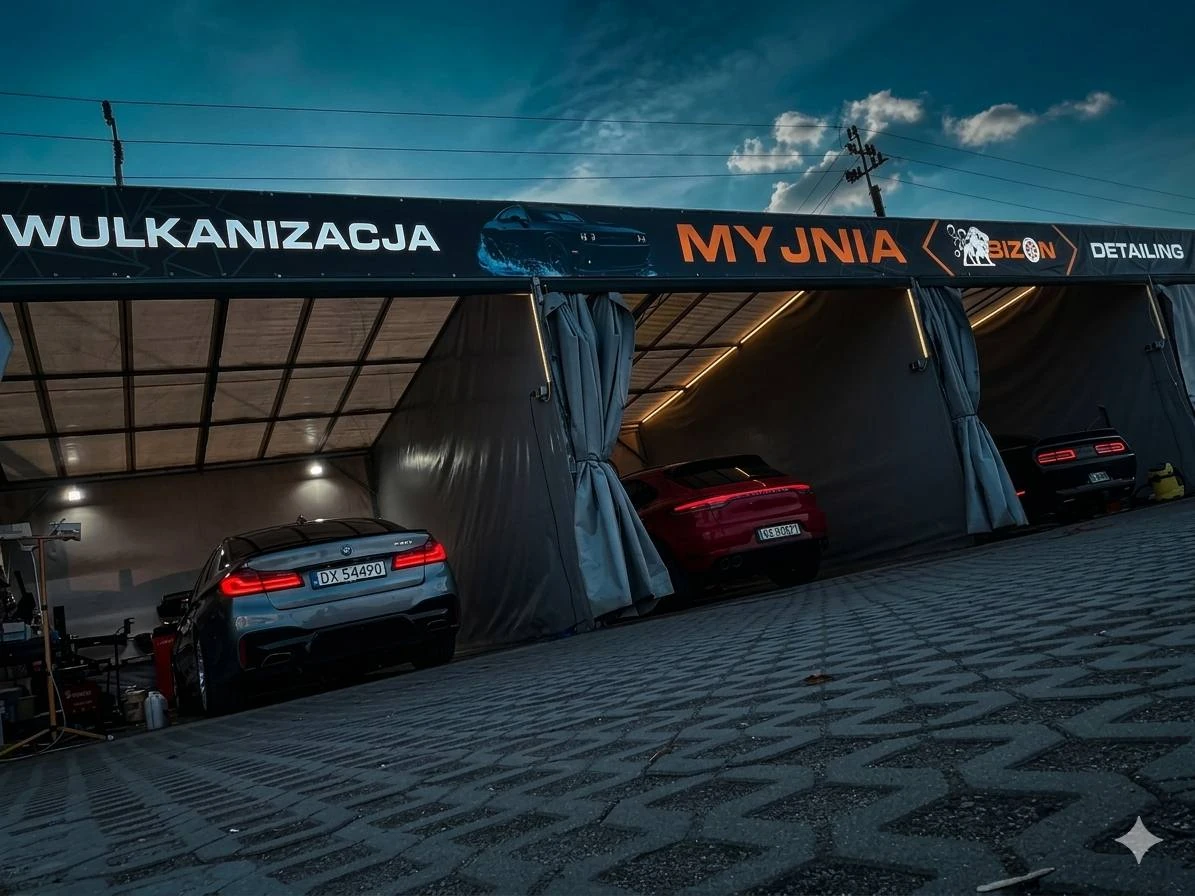 myjnia ręczna Dobrzykowice Wrocław, kompleksowe czyszczenie samochodów Bizon Auto